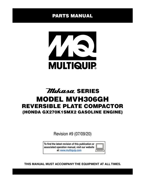 multiquip parts|multiquip parts manual.